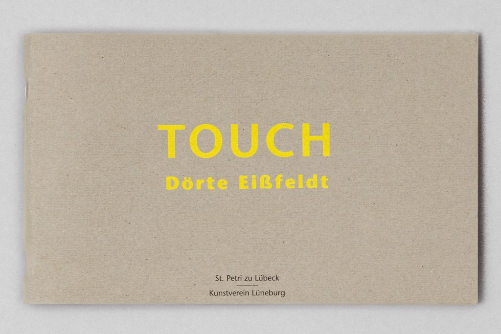 Ein Reprofoto des Buches TOUCH von Dörte Eissfeldt