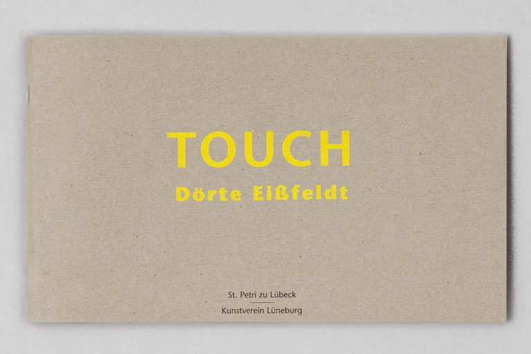 Ein Reprofoto des Buches TOUCH von Dörte Eissfeldt