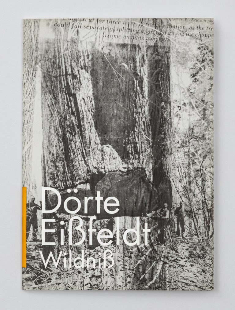 Repro des Buches Wildniß zur Ausstellung von Dörte Eißfeldt
