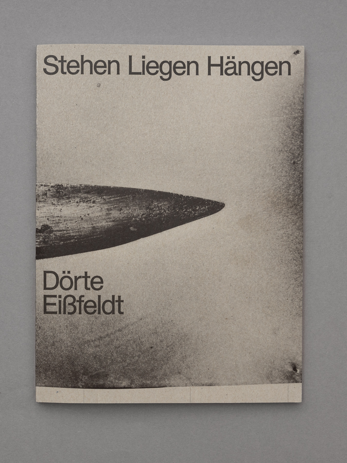 Dörte Eißfeldt, Stehen Liegen Hängen, Distanz Verlag 2024